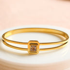 White Stone Bracelet