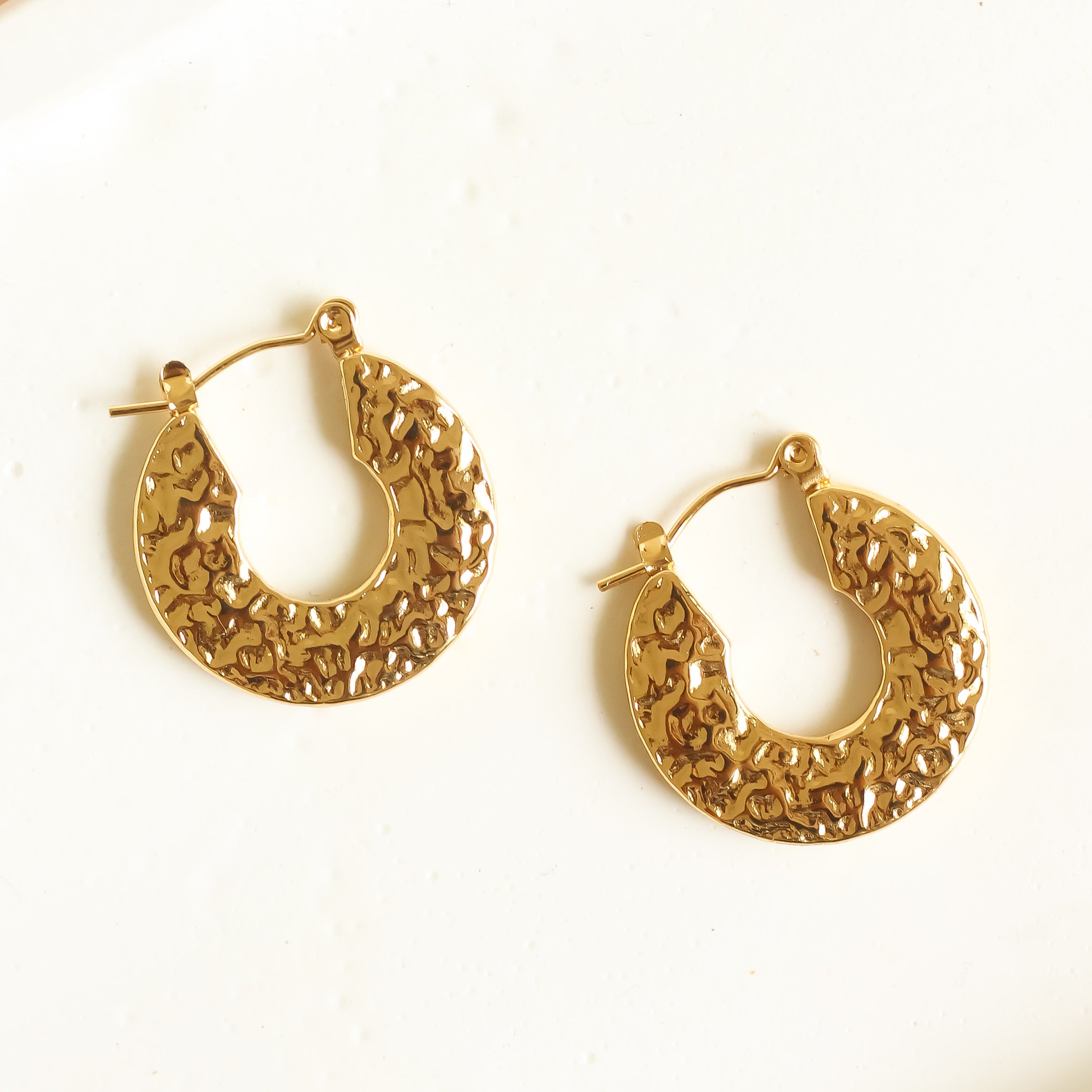 Pattern Hoop Earrings