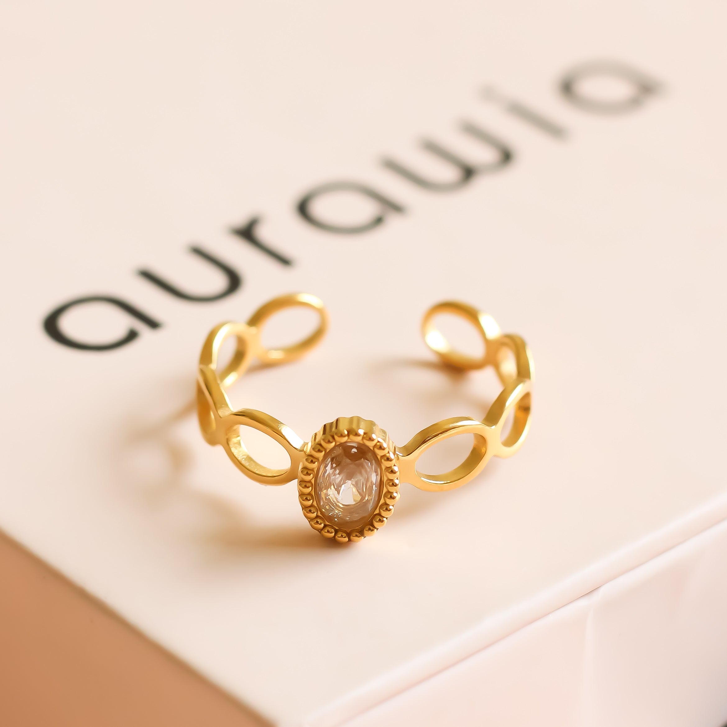 Nysa Adjustable Ring