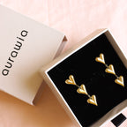 Gold Kloe Earrings 18k gold plated