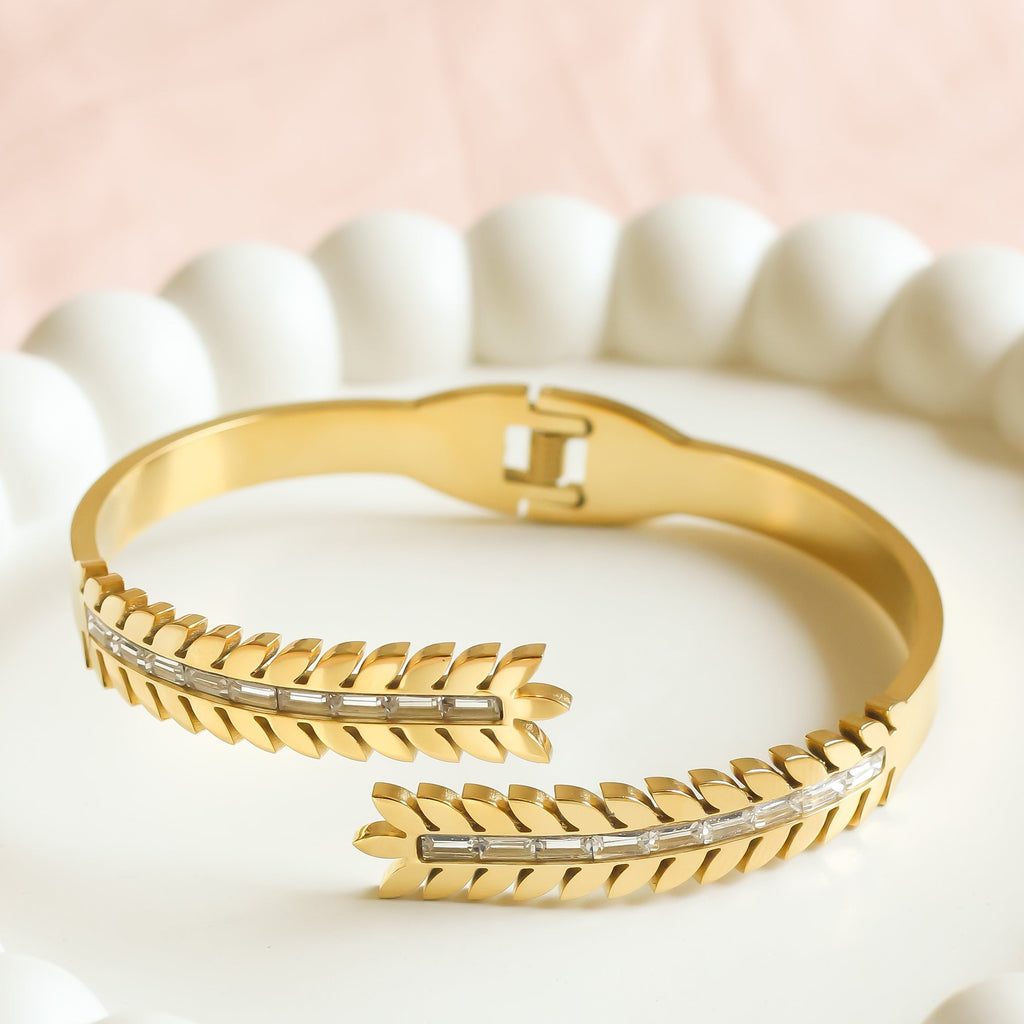 Leaf Cuff Bracelet