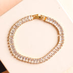 Tennis Bracelet | White