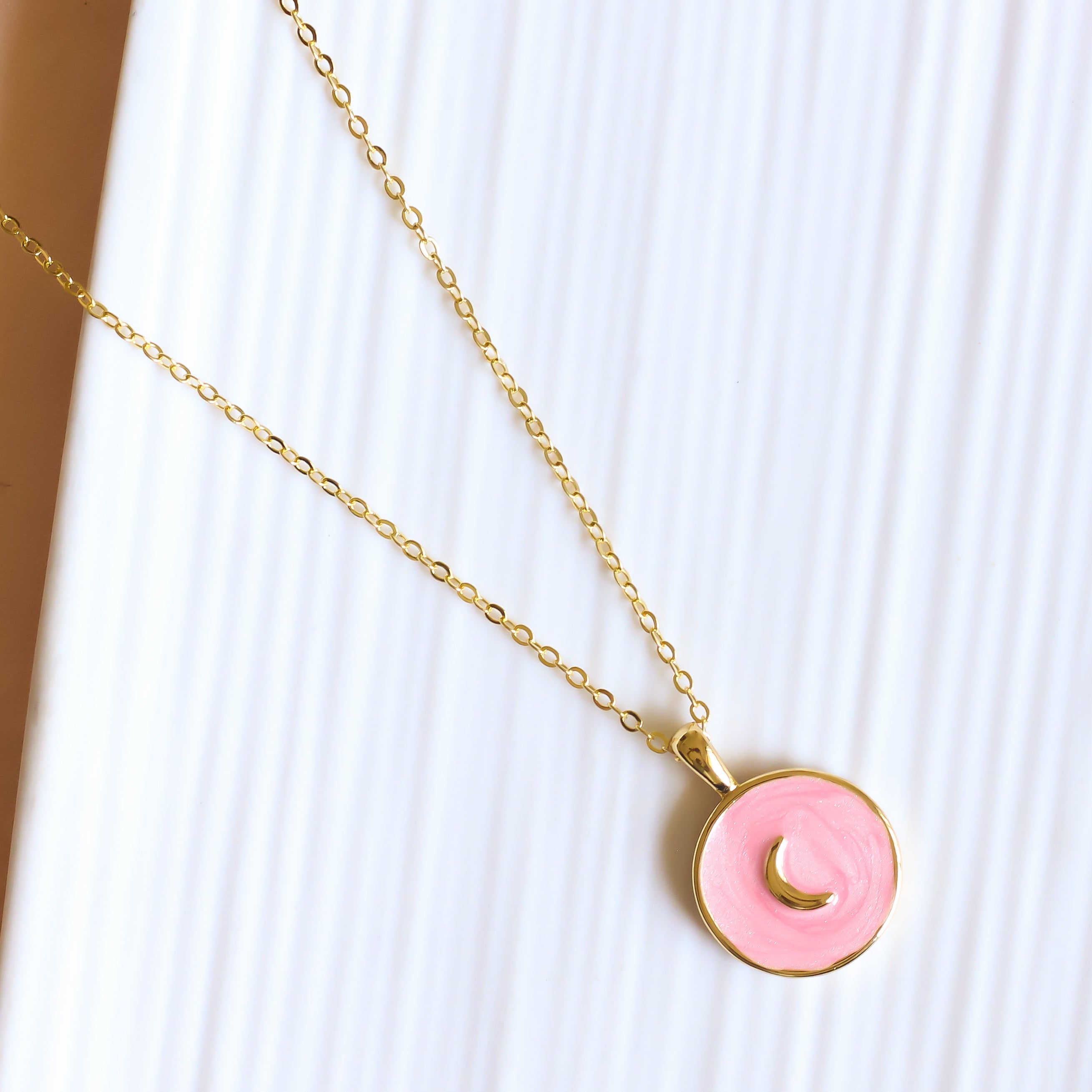 Pink Moon Necklace