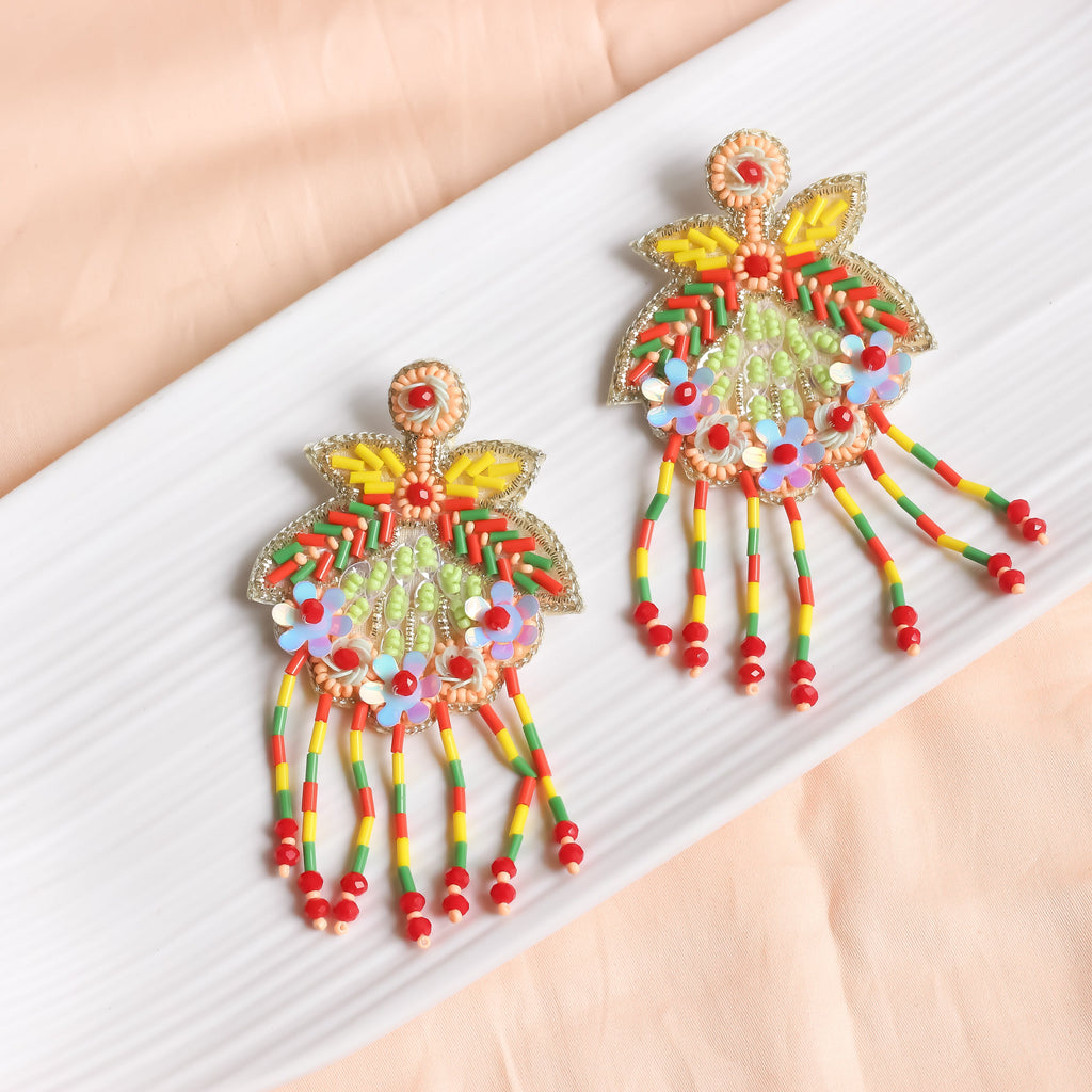 Colorful Aura Earrings | Handmade Earrings