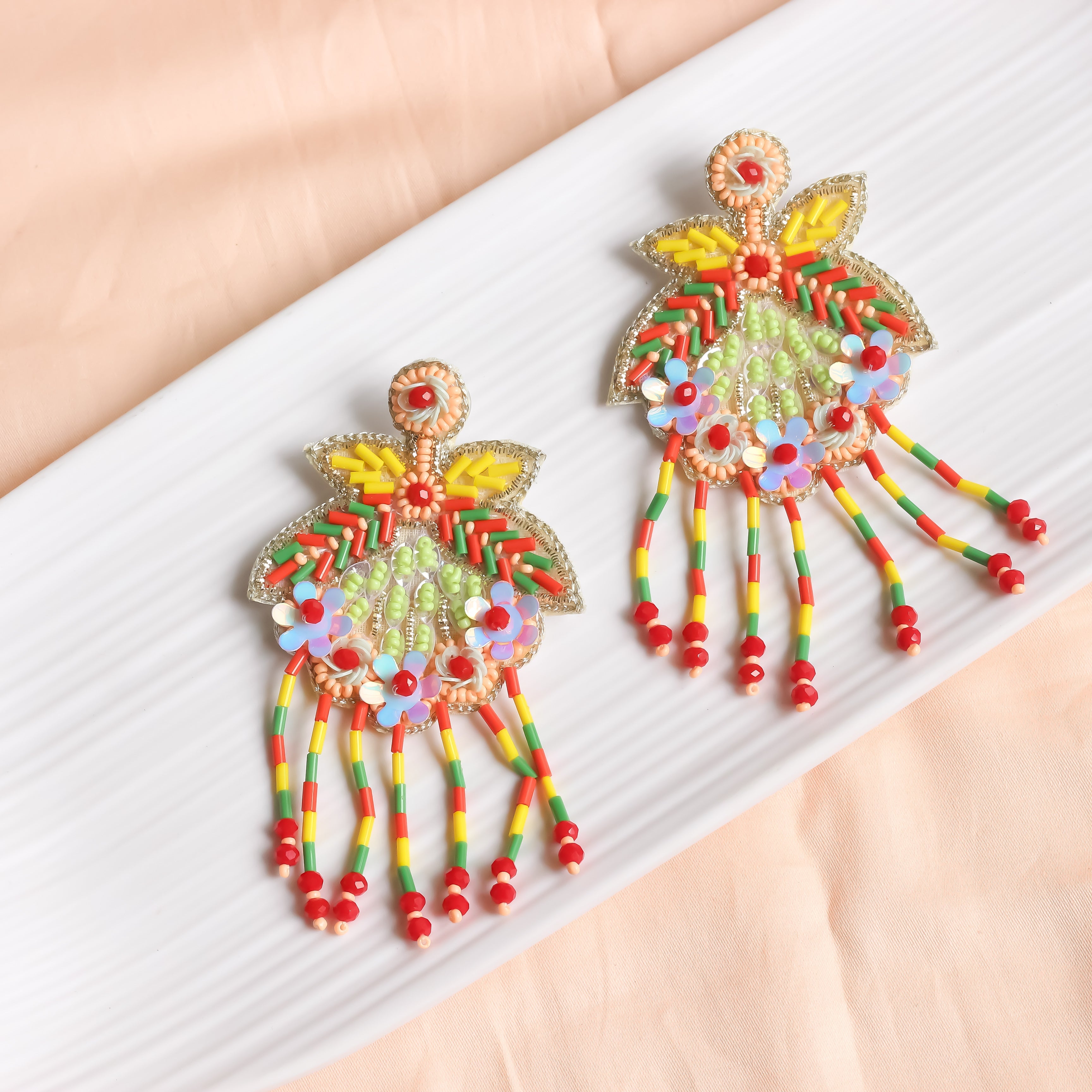 Colorful Aura Earrings | Handmade Earrings