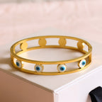 Gold Evil Eye Bracelet