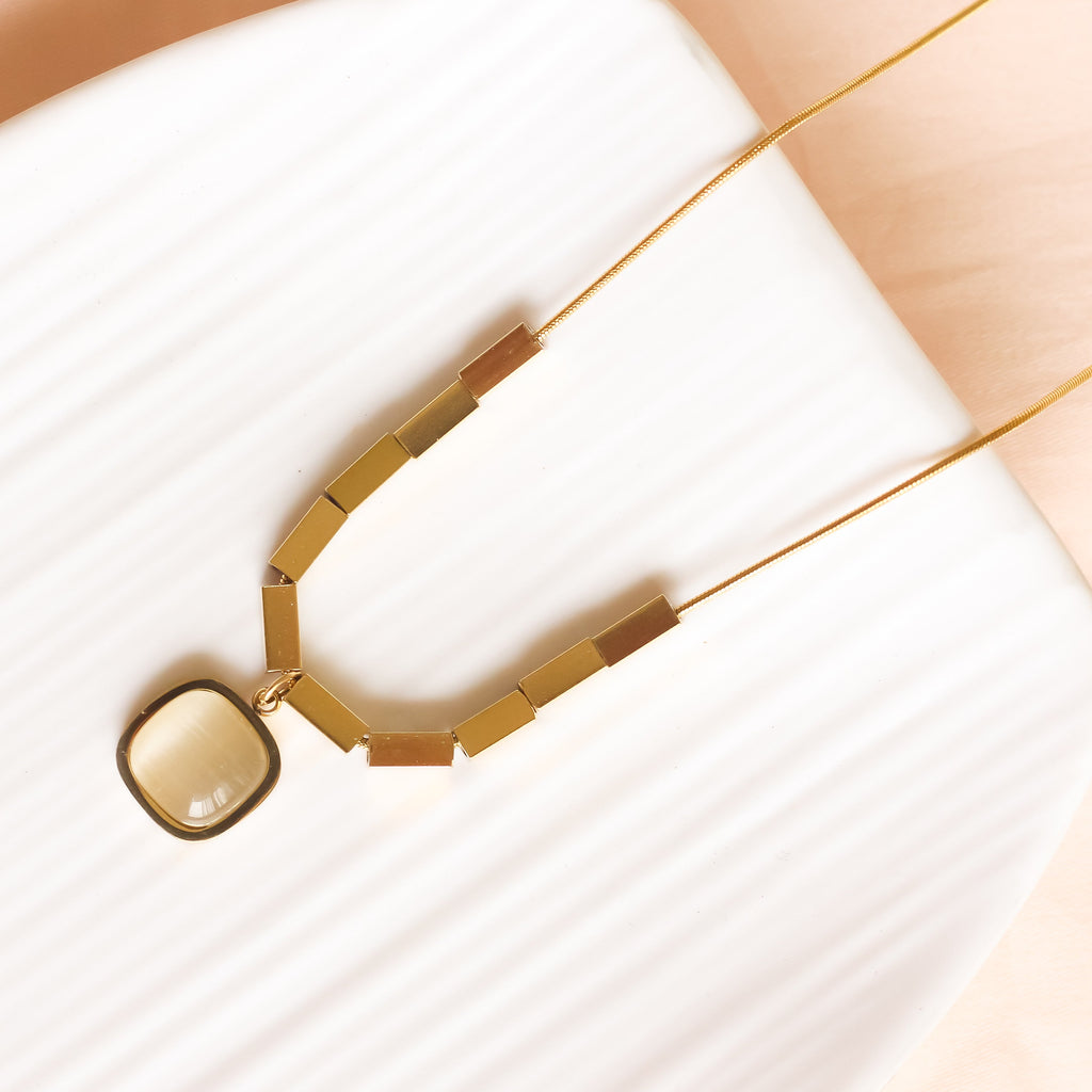 Geometry Stack Necklace