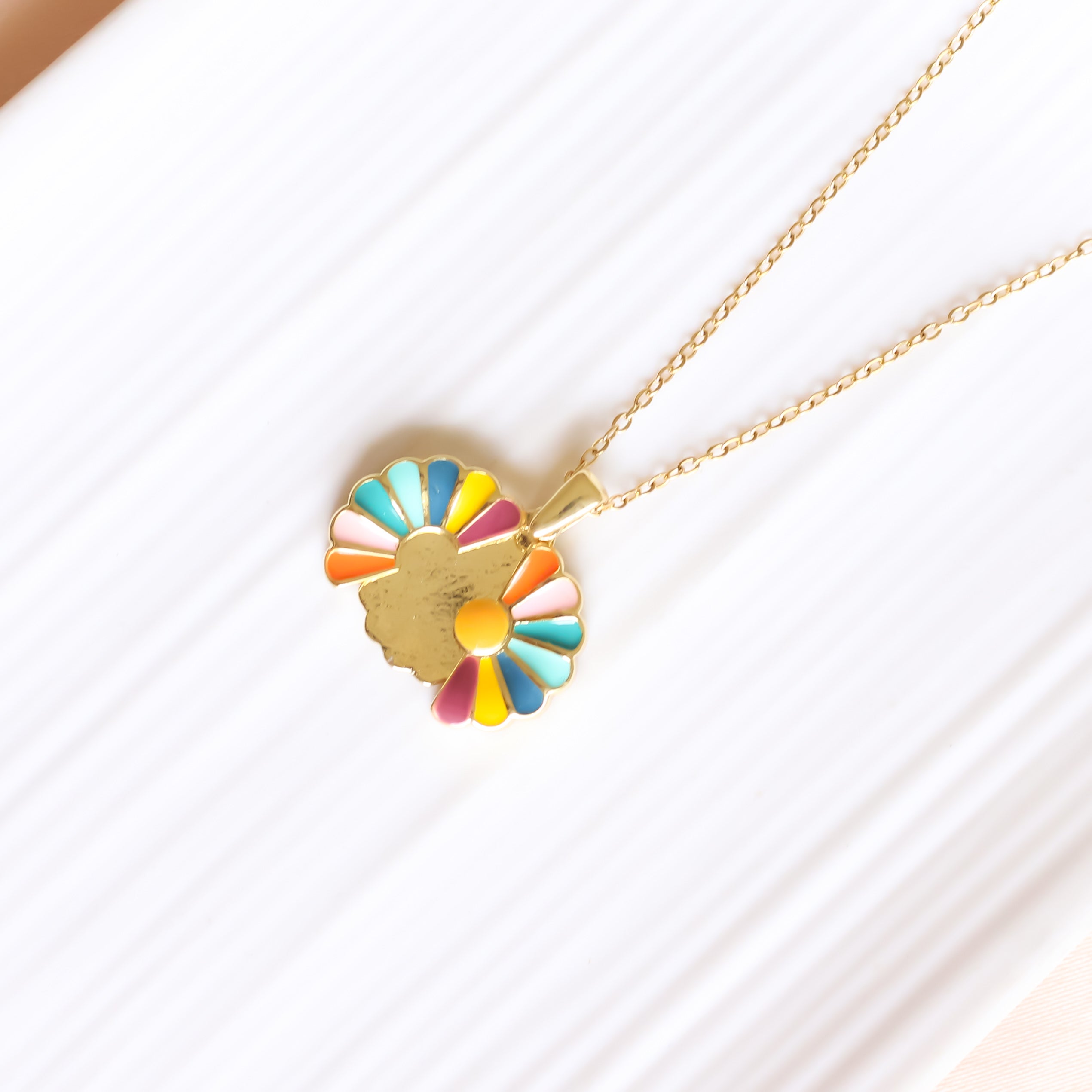 Rainbow Cella Necklace