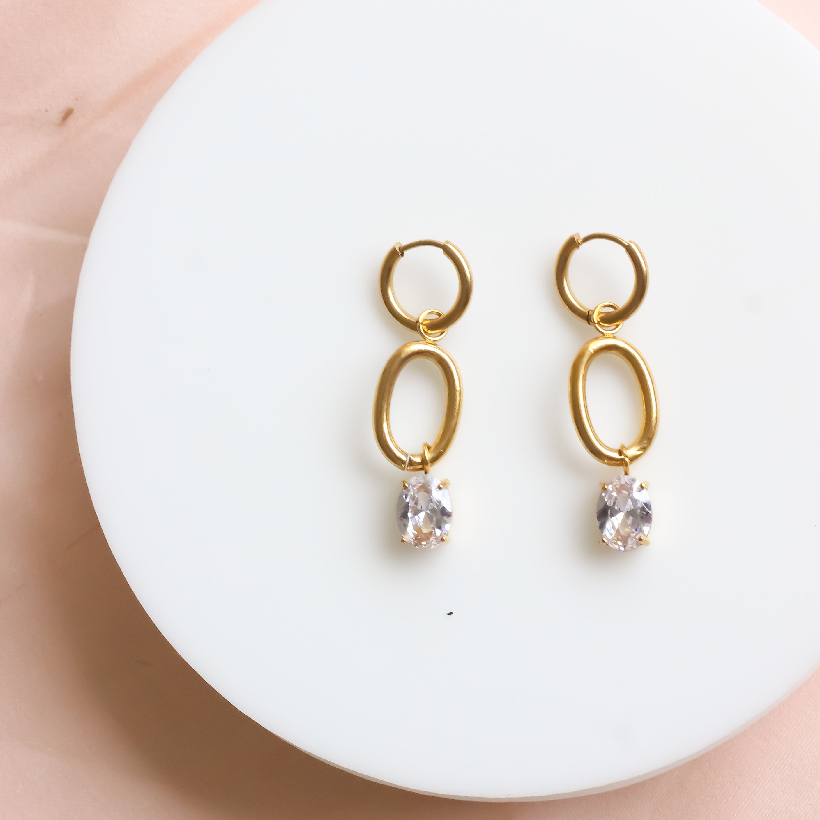 18K Gold Plated | Astral Dangler Earrings