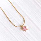 Pink Star Necklace