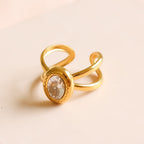 Gold Sia Ring | Adjustable