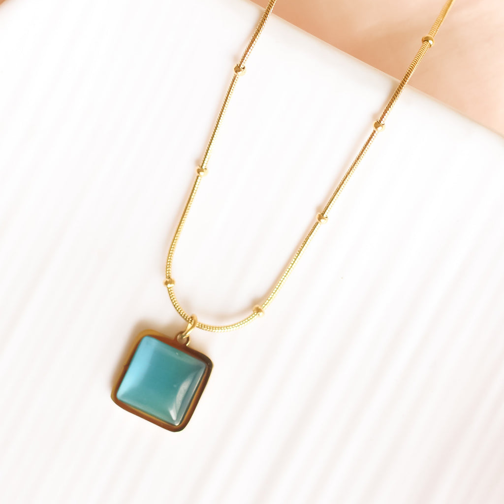 Blue Kloe Necklace