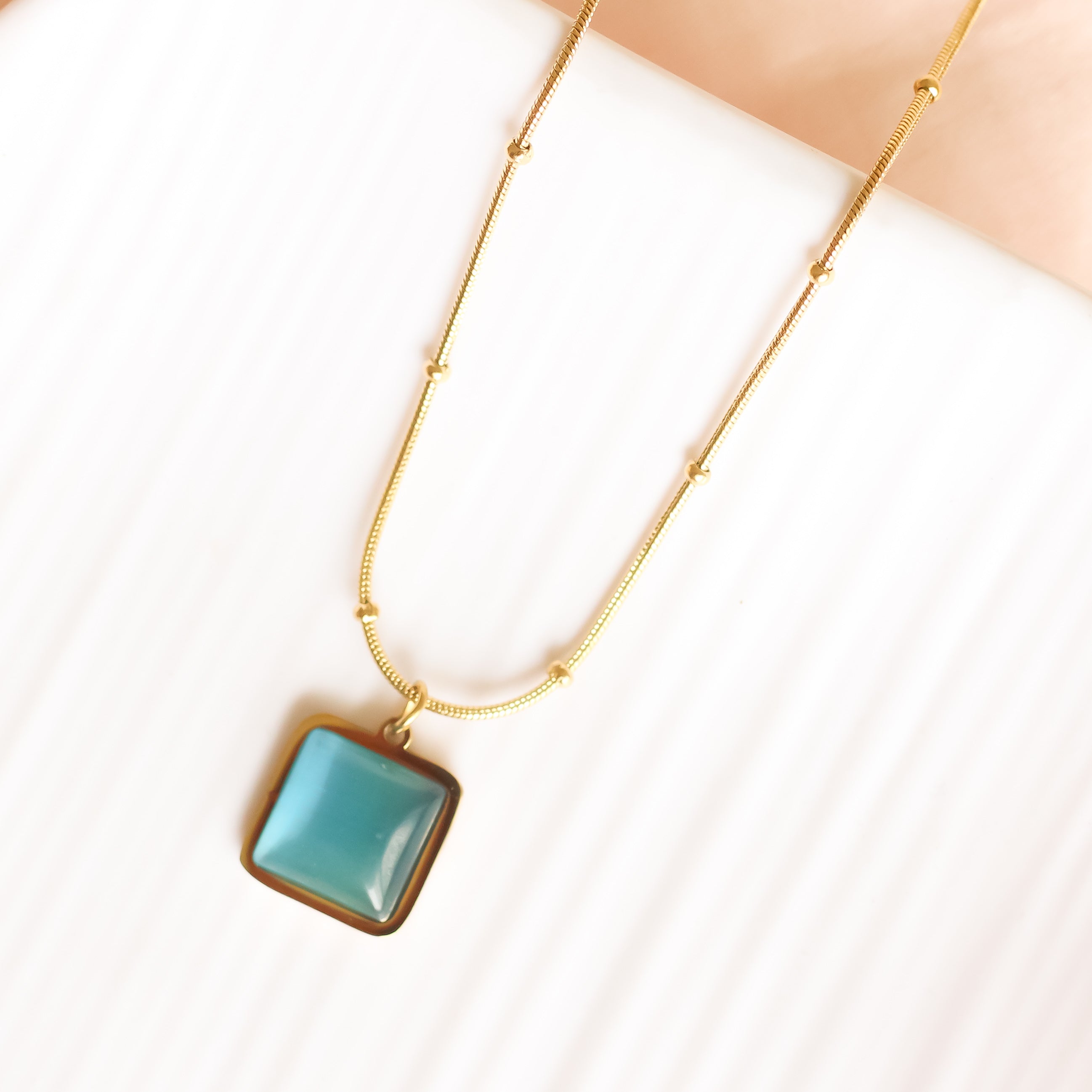 Blue Kloe Necklace