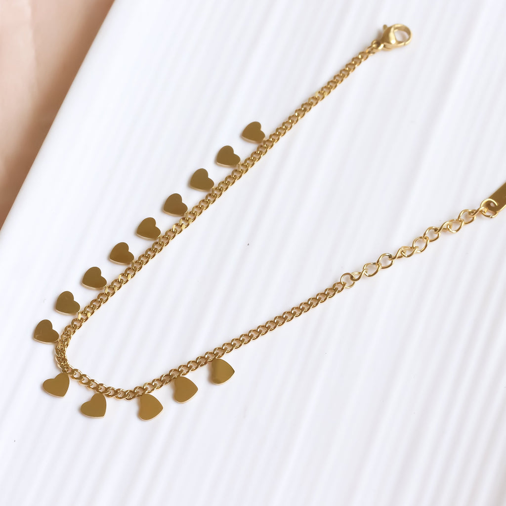Minimalist Heart Bracelet