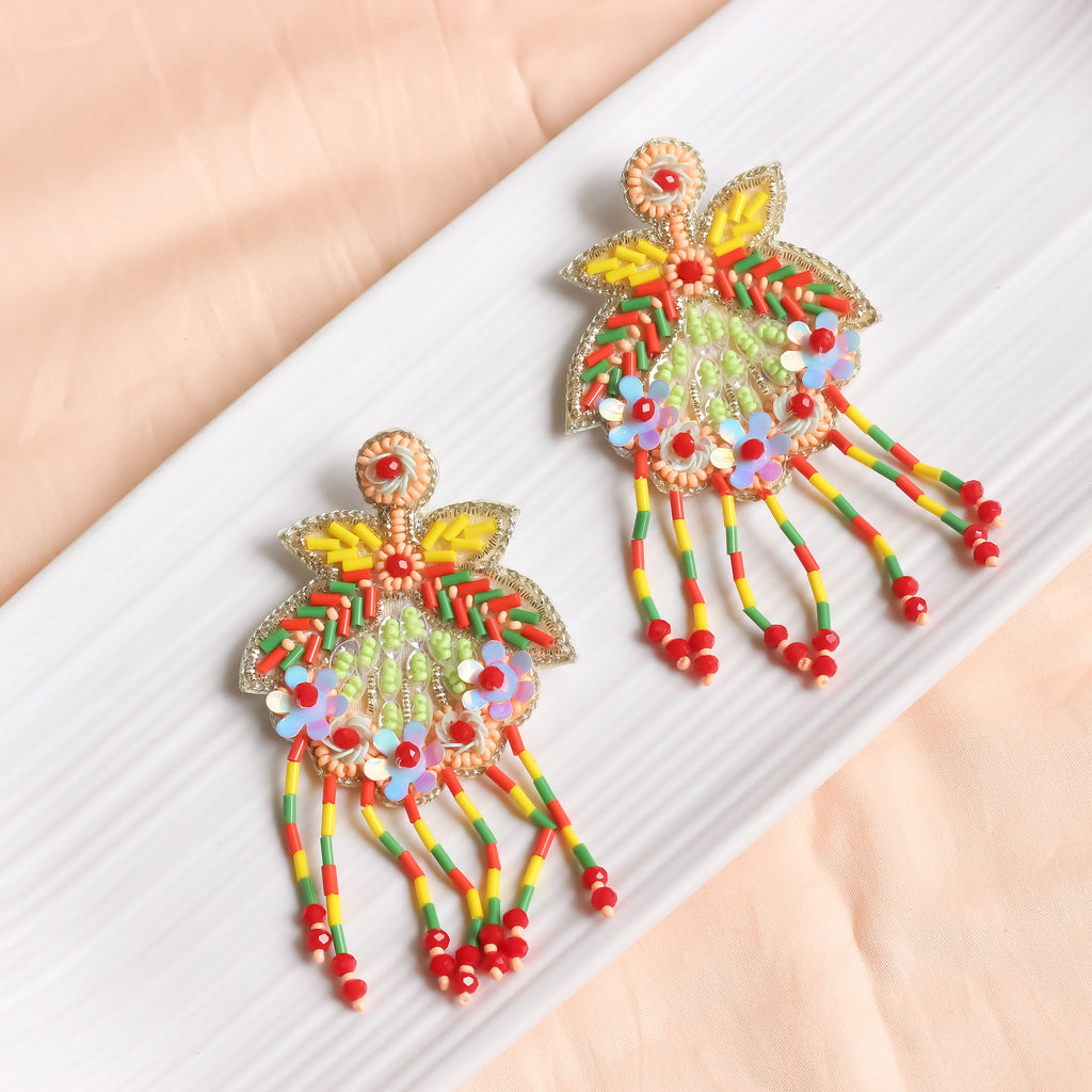 Colorful Aura Earrings | Handmade Earrings