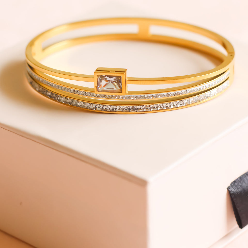 White Stone Kale Bracelet