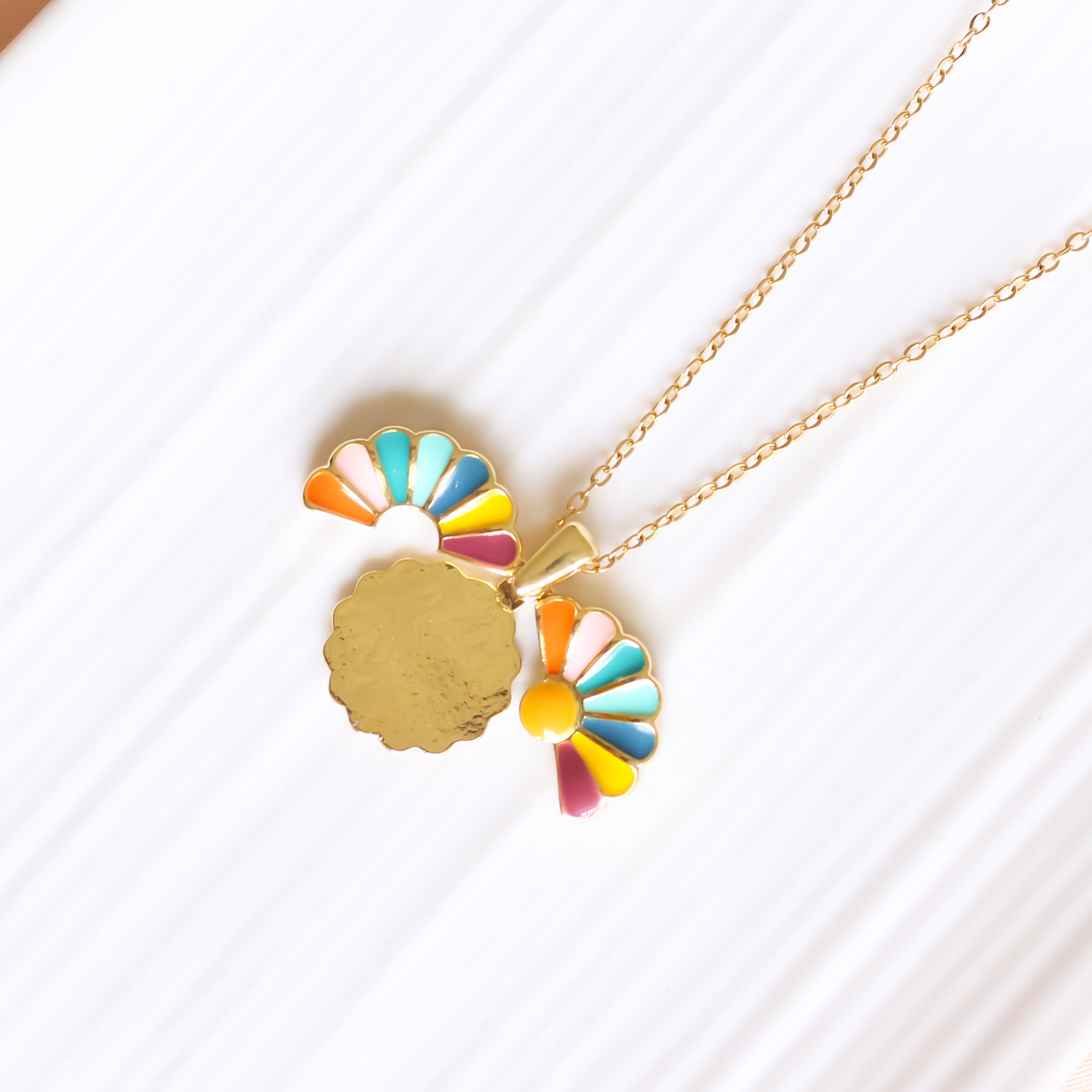 Rainbow Cella Necklace