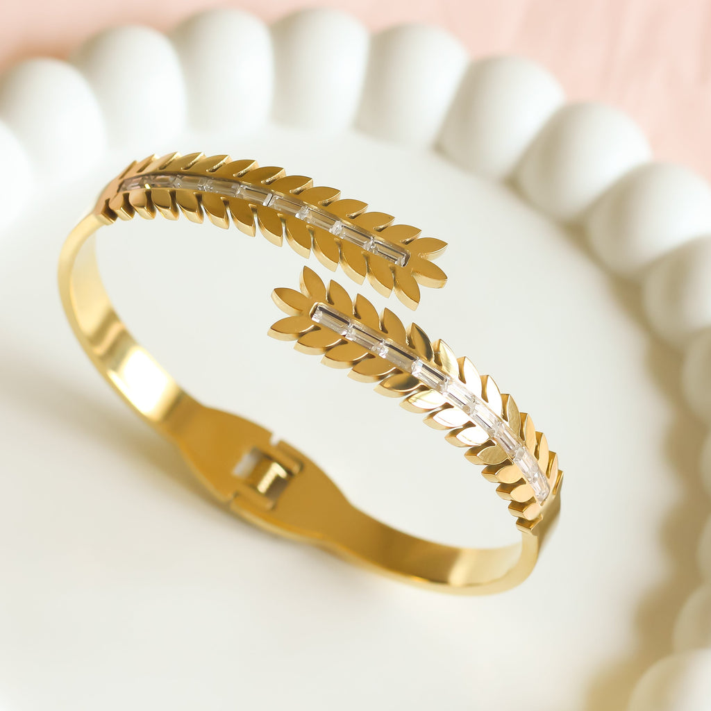 Leaf Cuff Bracelet