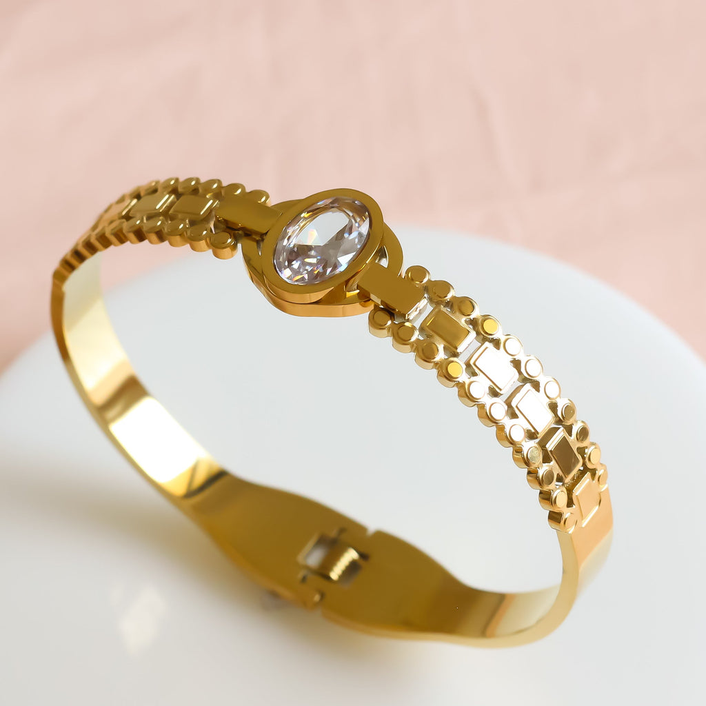 White Stone Glynn Bracelet