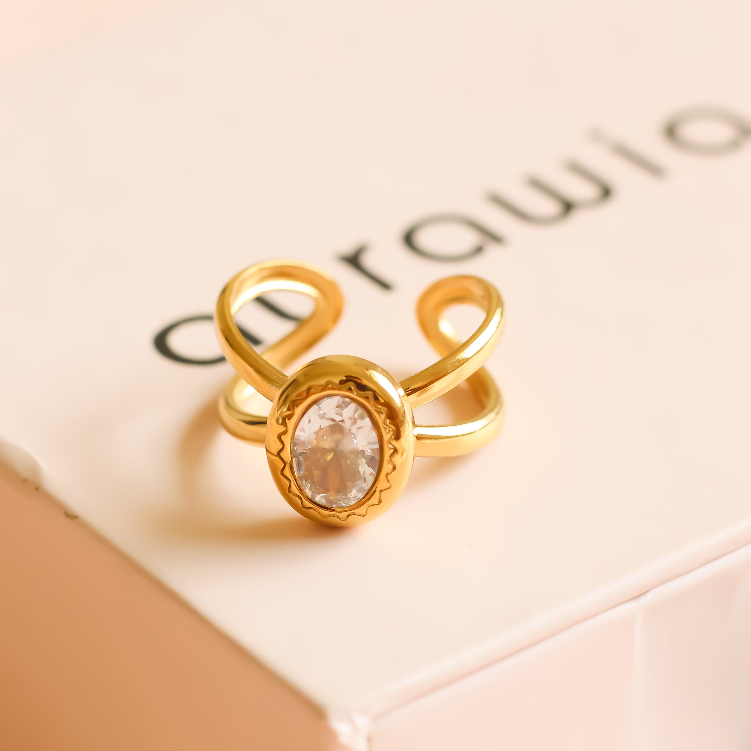 Gold Sia Ring | Adjustable