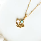 Gold Shell Necklace