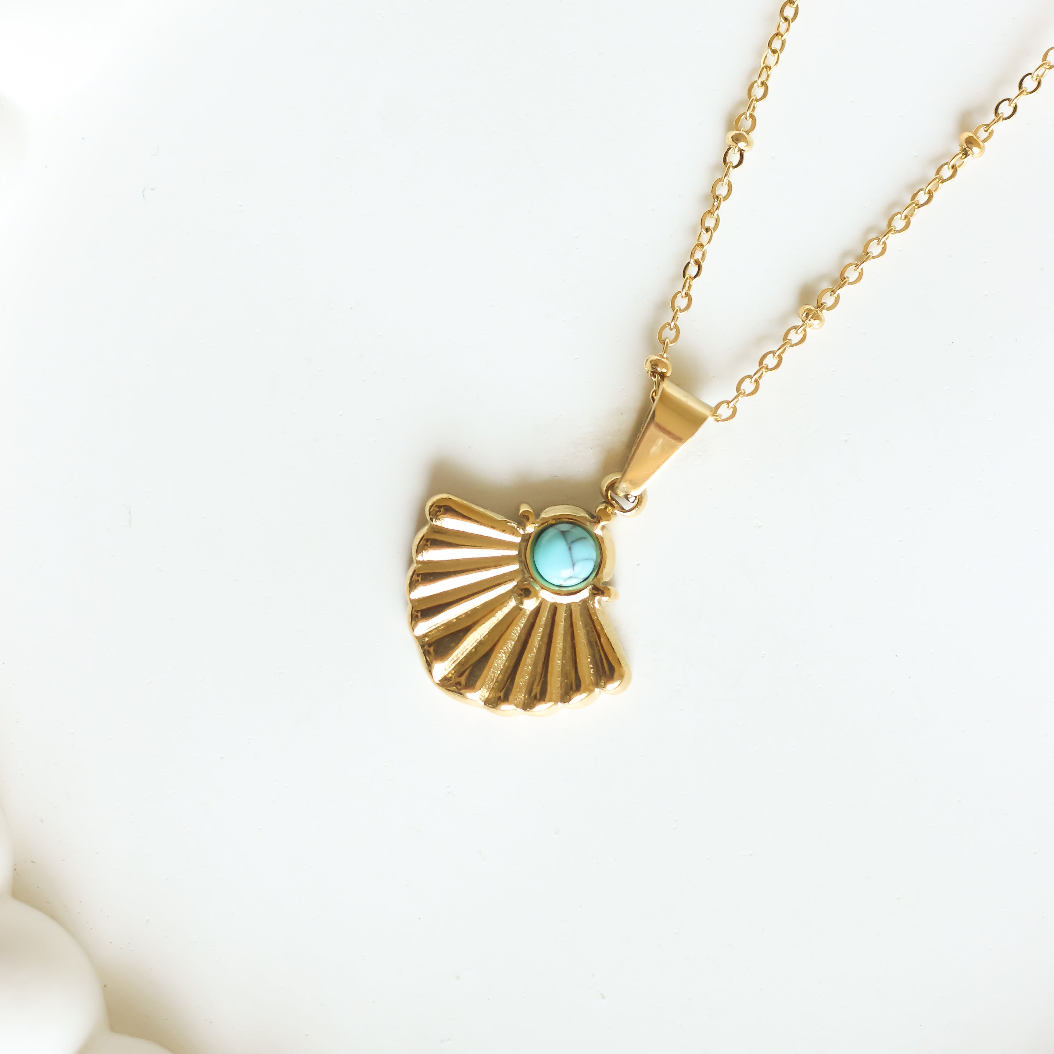 Gold Shell Necklace