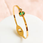 Emerald Sleek Bracelet