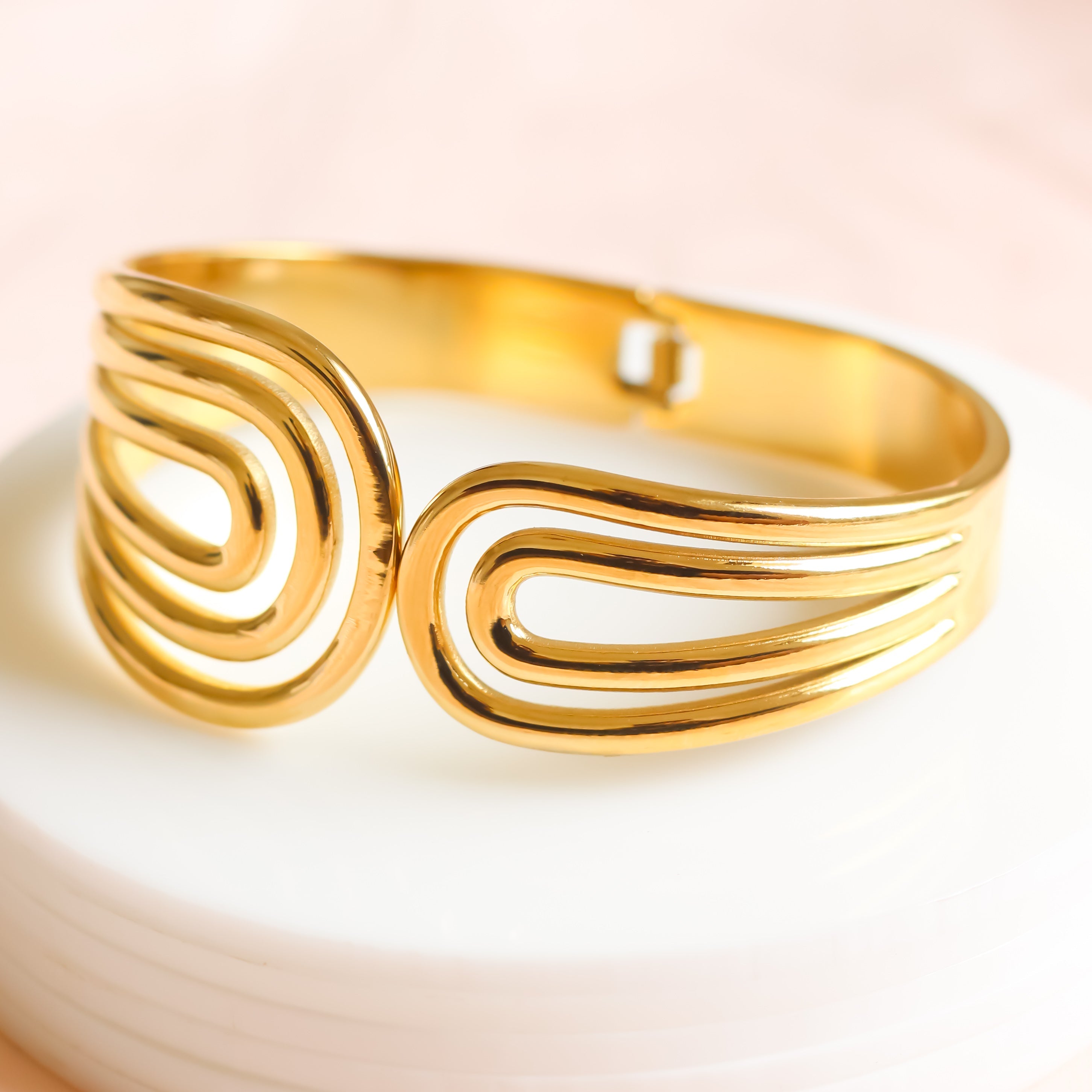 Tahia Bracelet | Open Cuff Bracelet