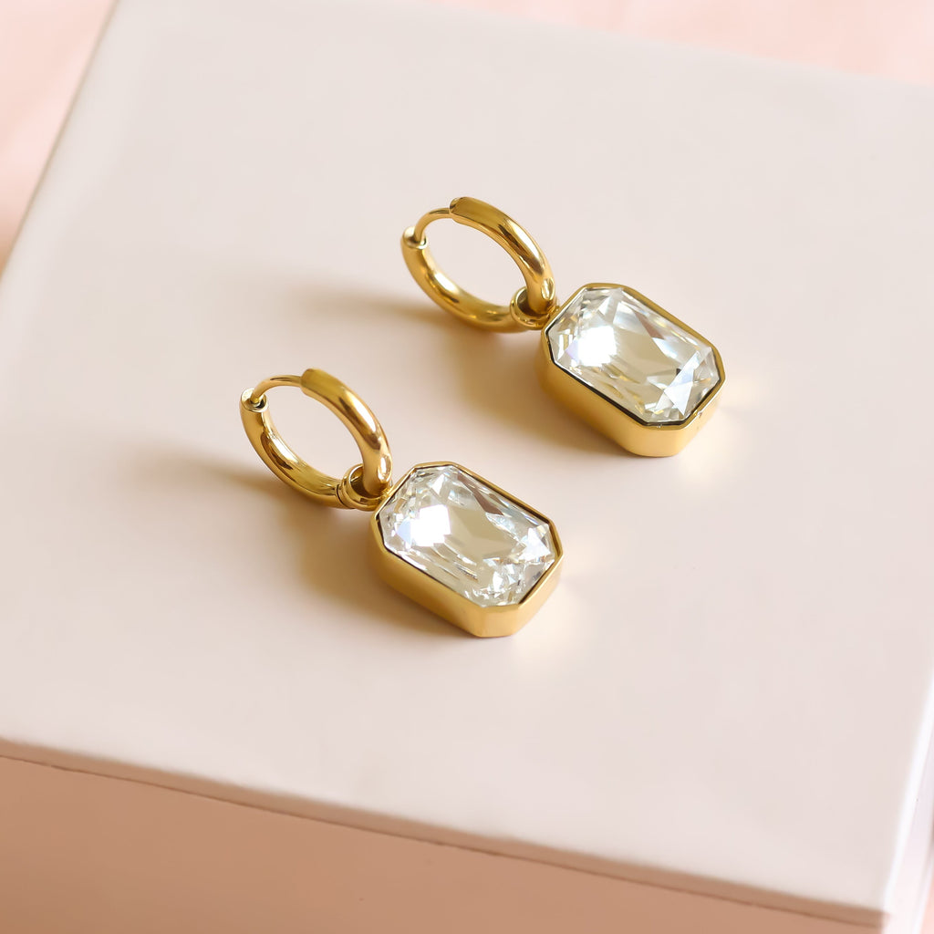 Crystal Drop Earrings