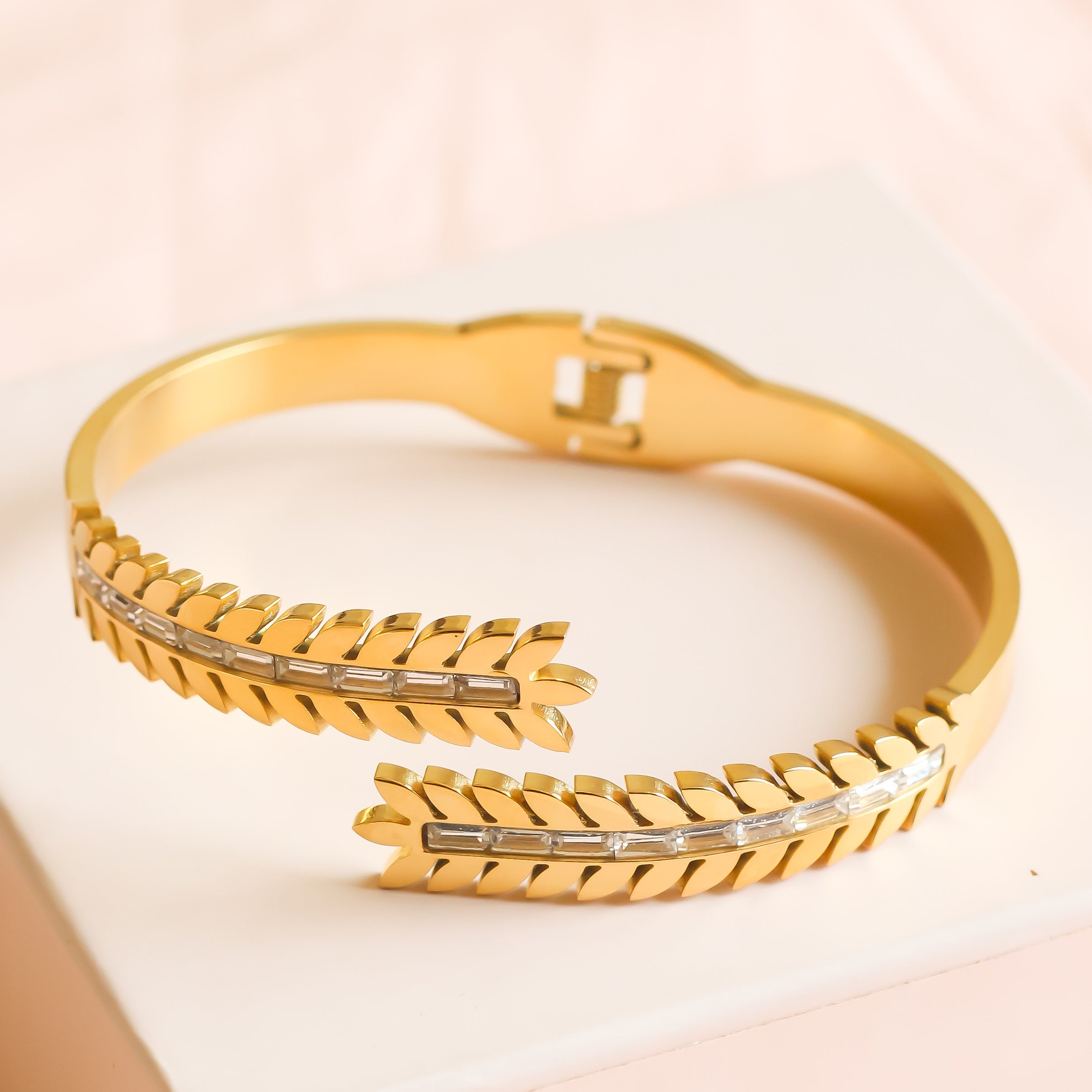 Leaf Cuff Bracelet