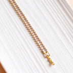 Tennis Bracelet | White