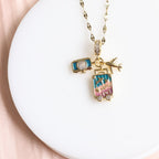 18K Gold Plated | Wanderlust Trio Necklace