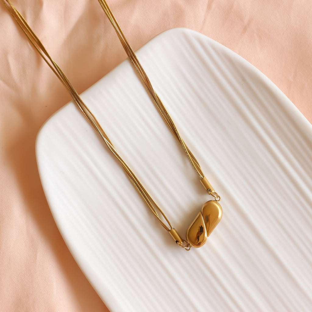 Two-Way Convertible Heart Necklace