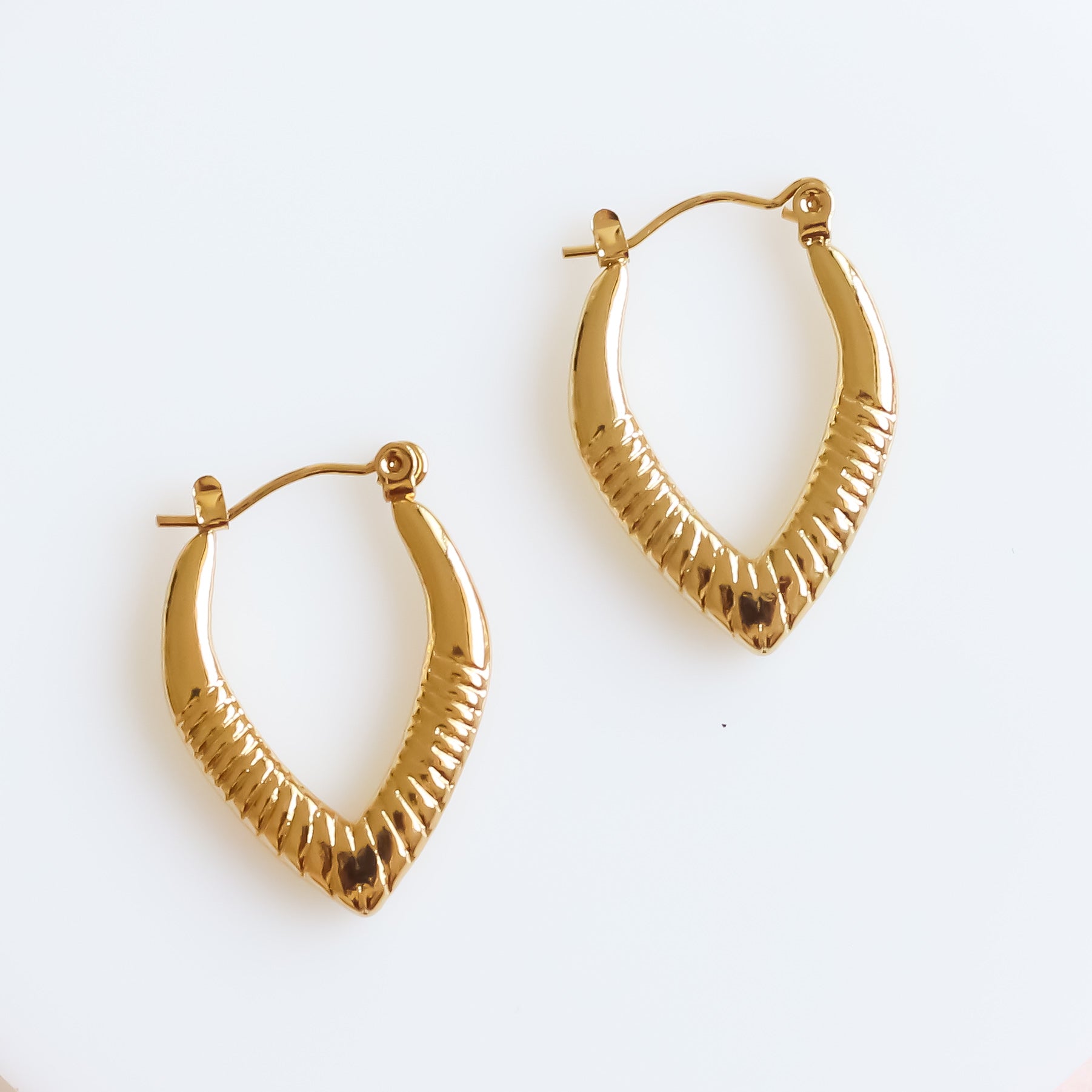 Cella Golden Hoops