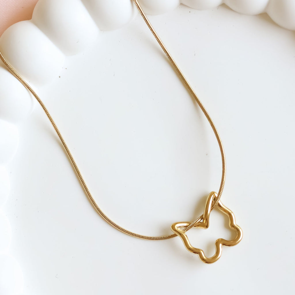 Gold Butterfly Necklace
