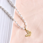 Pearl Butterfly Necklace