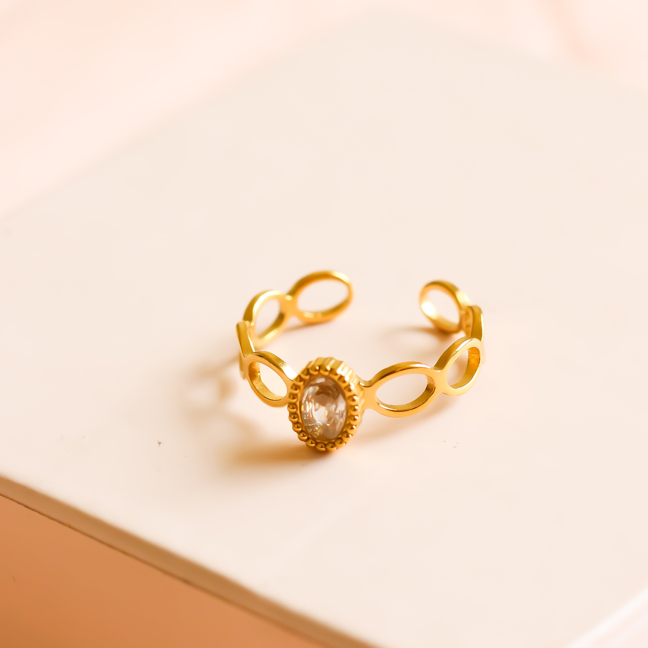 Nysa Adjustable Ring