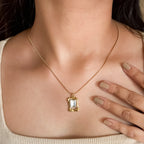 Cubic Frame Necklace