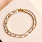 Tennis Bracelet | White