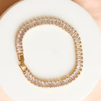 Tennis Bracelet | White