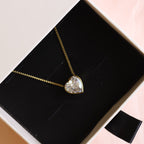 Heart Solitaire Necklace