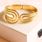 Tahia Bracelet | Open Cuff Bracelet
