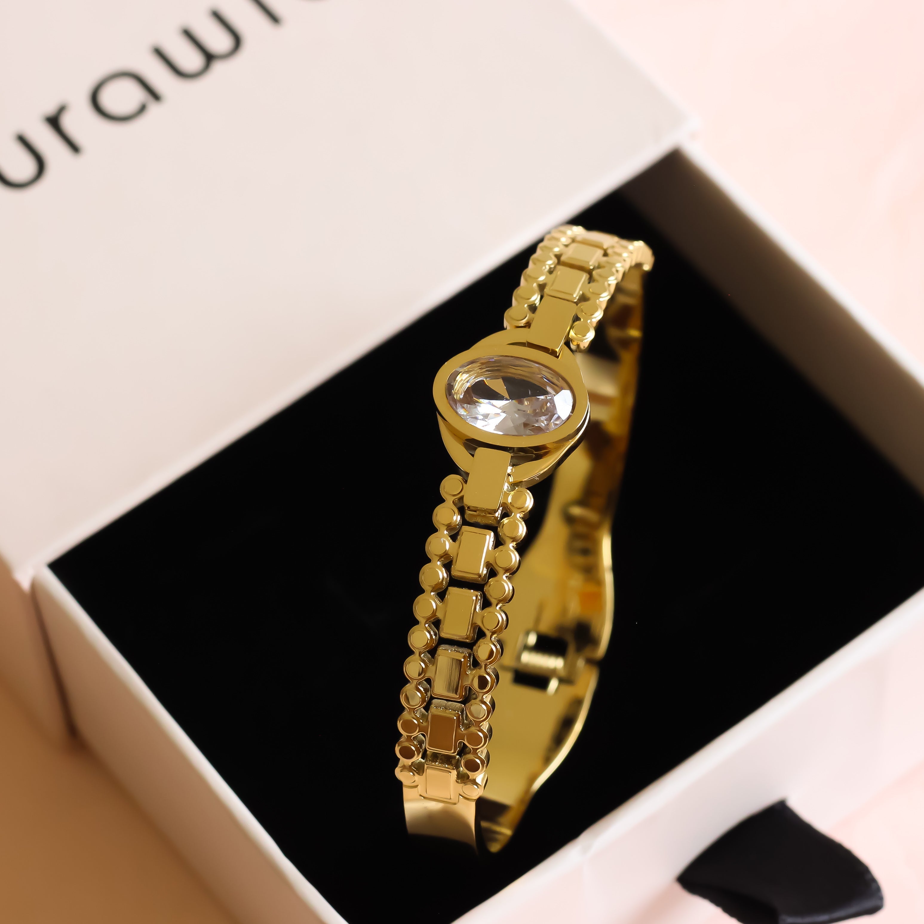 White Stone Glynn Bracelet