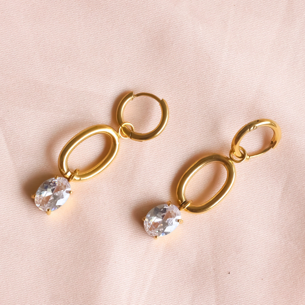 18K Gold Plated | Astral Dangler Earrings
