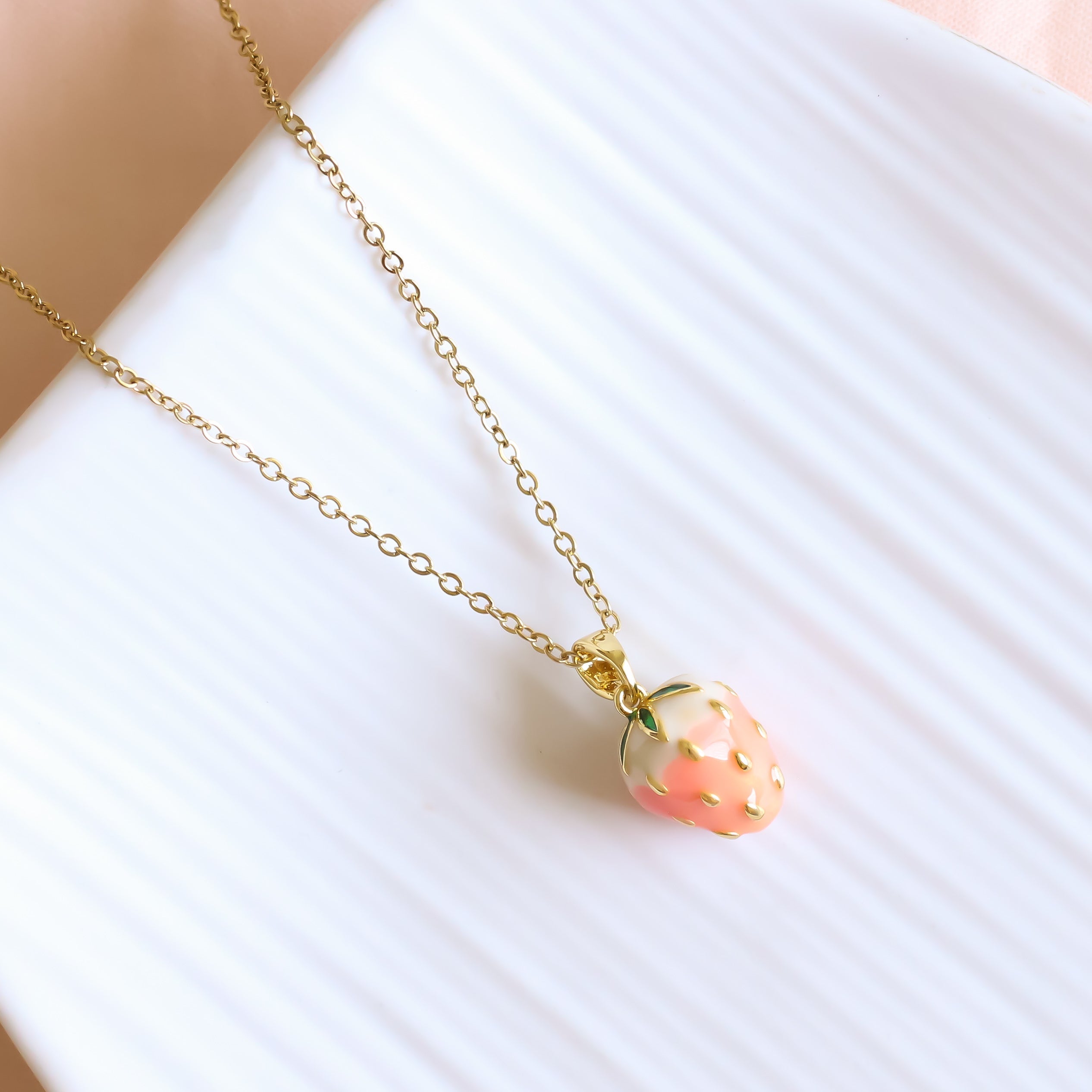 Strawberry Necklace