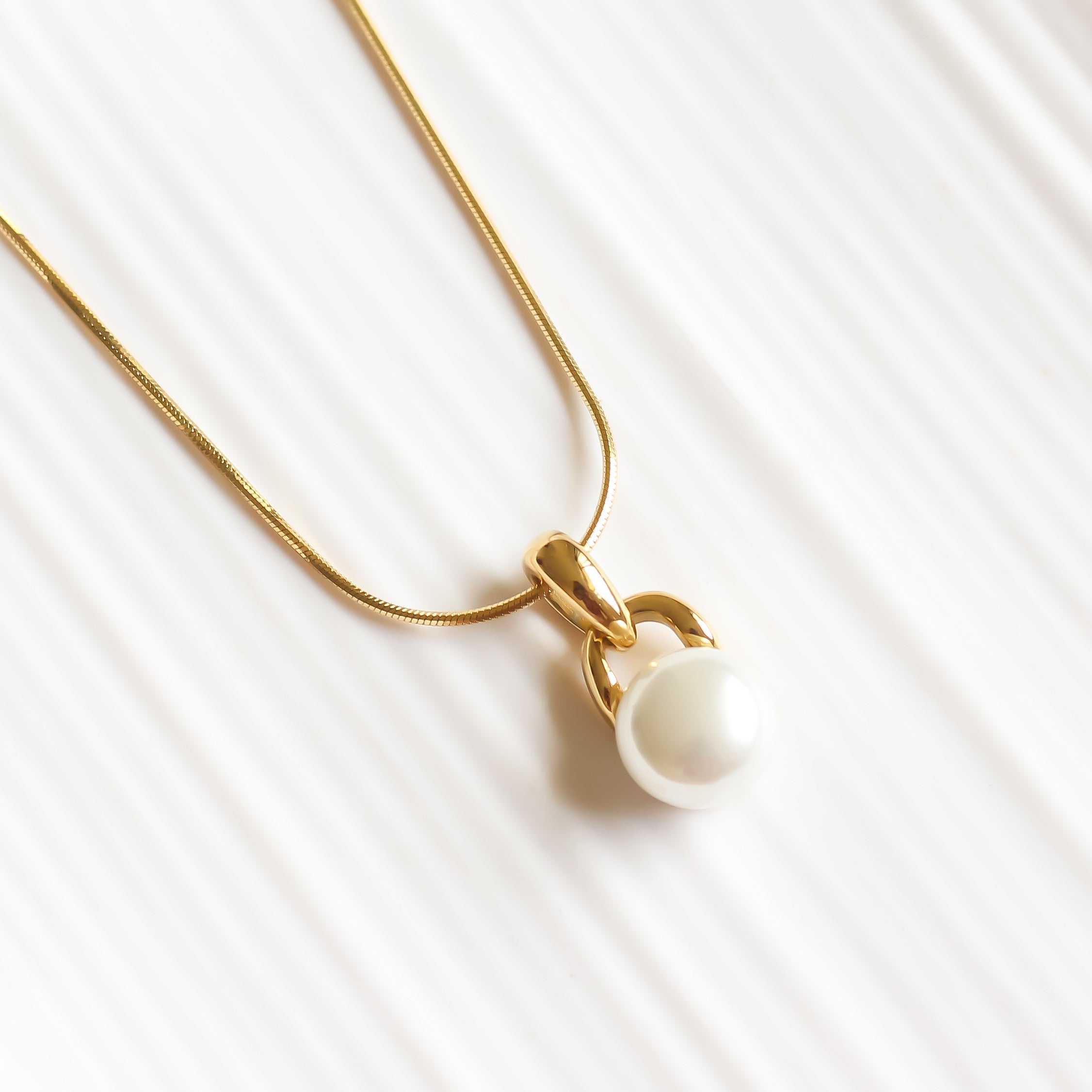 Pearlia Necklace 316 stainless steel