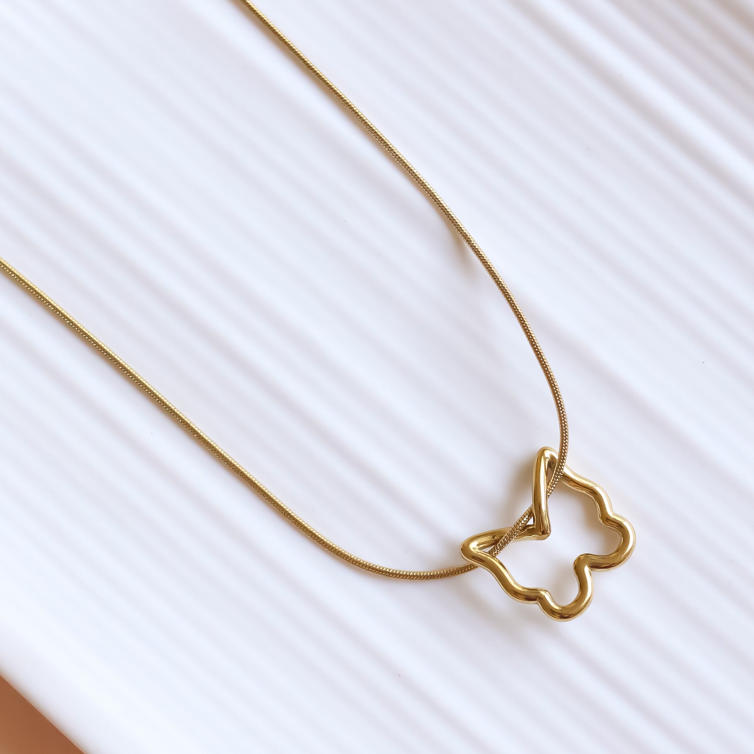 Gold Butterfly Necklace