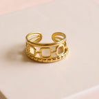 Link Band Ring | Adjustable
