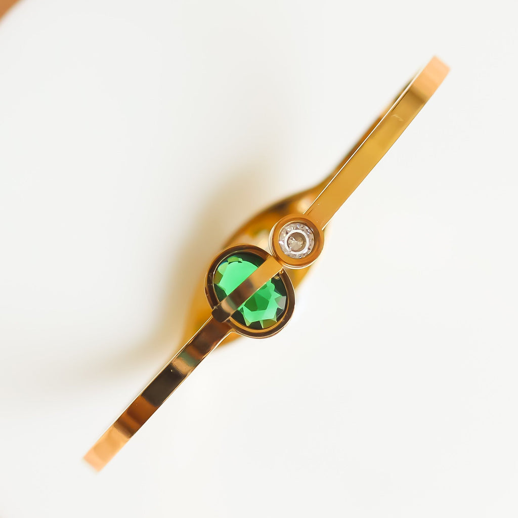 Emerald Sleek Bracelet