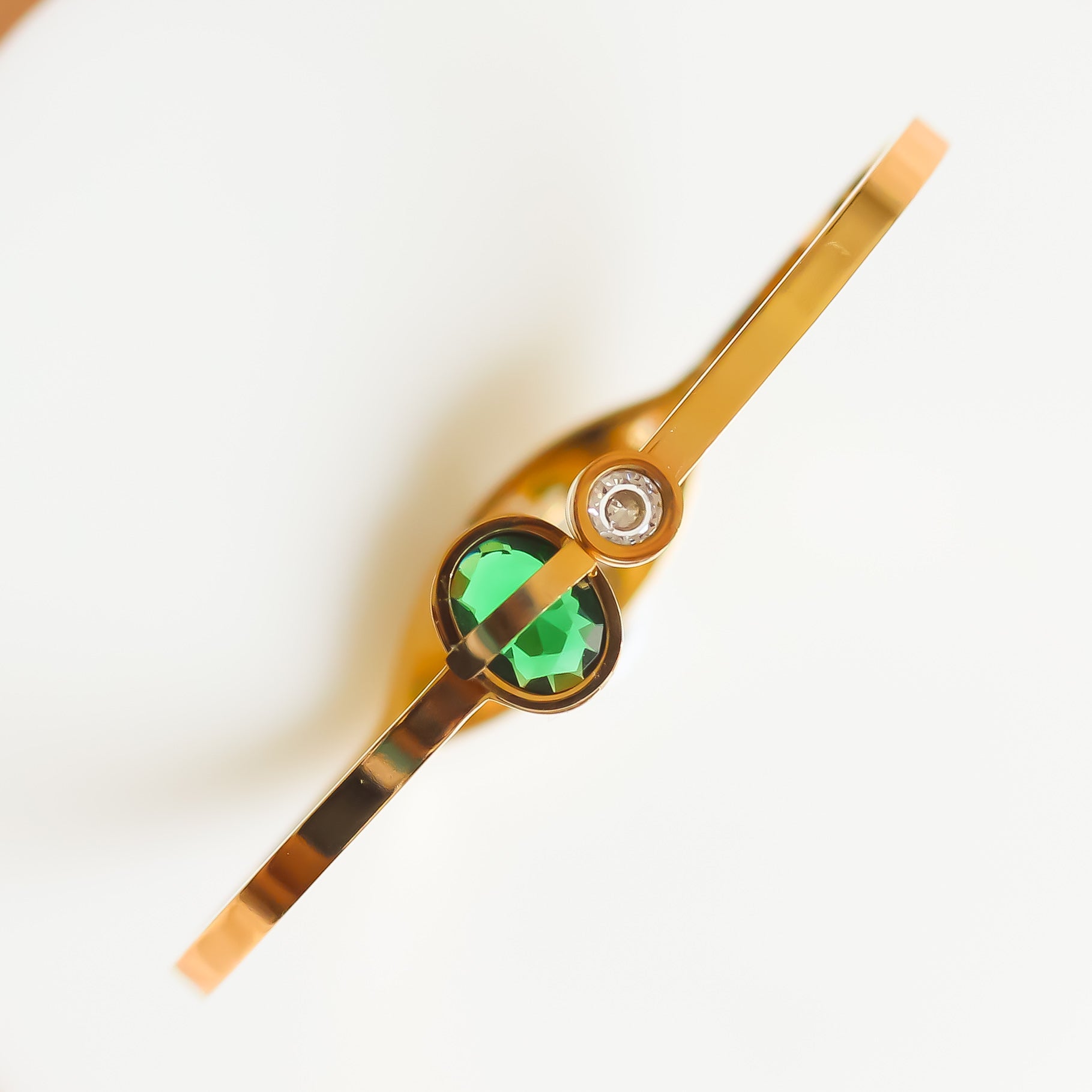 Emerald Sleek Bracelet